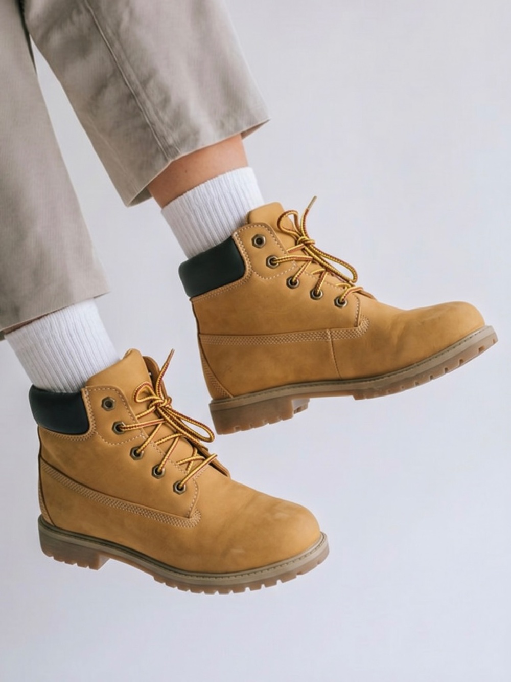 |•WONDER NATION•| Tan Work Boots